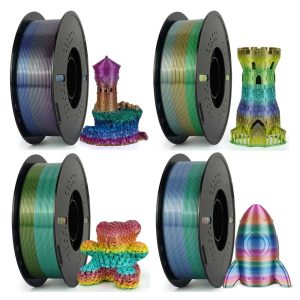 Rainbow PLA 3D Printer Filament