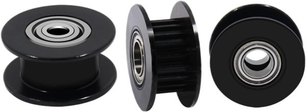 3DQUB 2GT Idler Pulley 3D Printer parts Black