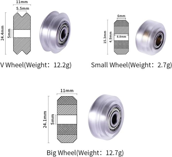 3DQUB Idler Pulley