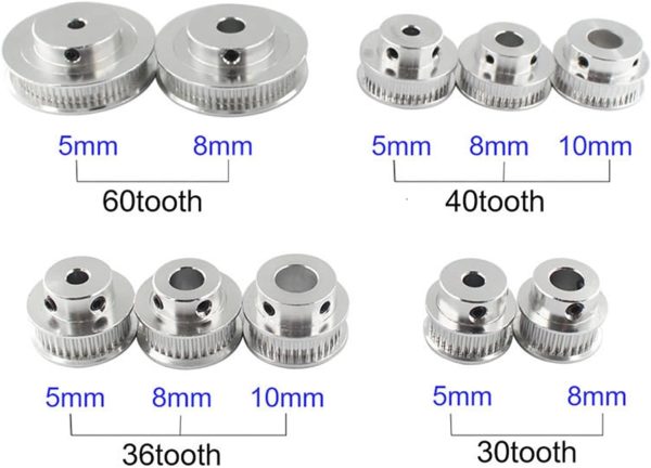 3DQUB Timing Belt Pulley GT2 Pulley