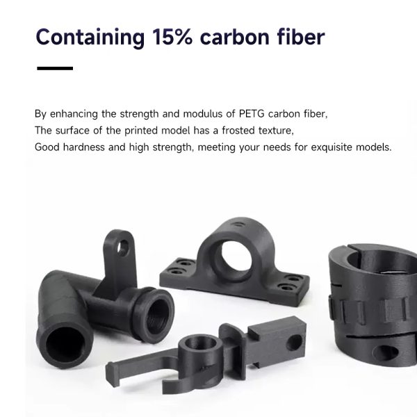 3DQUB Carbon Fiber PETG Filament 1.75mm