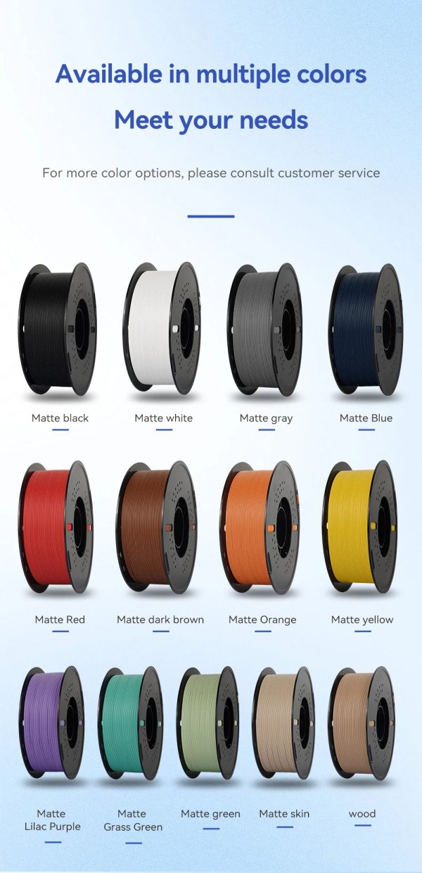 3DQUB 3D Matte PLA Filament