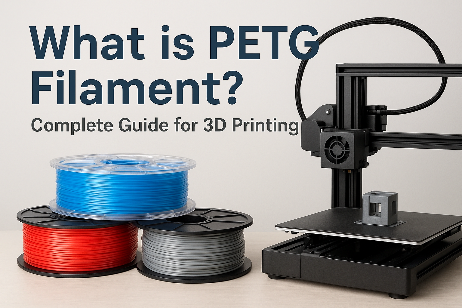 PETG Filament Complete Guide for 3D Printing