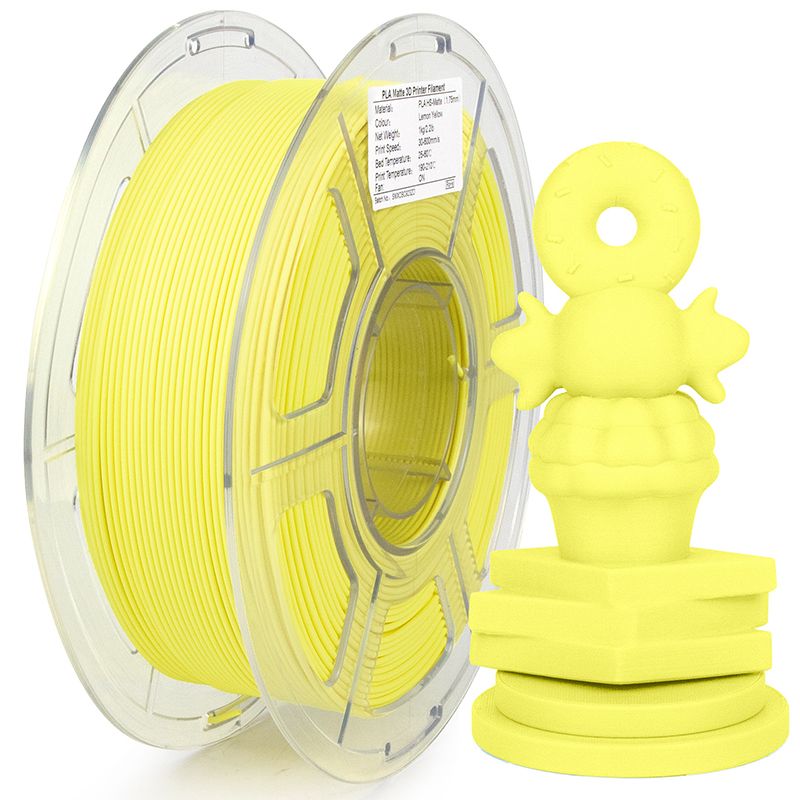 3DQUB High-Speed-PLA-Lemon-Yellow-1 3DQUB High Speed PLA Matte 3D Printer