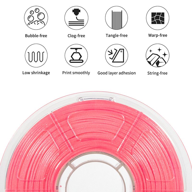 3DQUB PLA-Clear-Glitter-Bright-Pink (5)