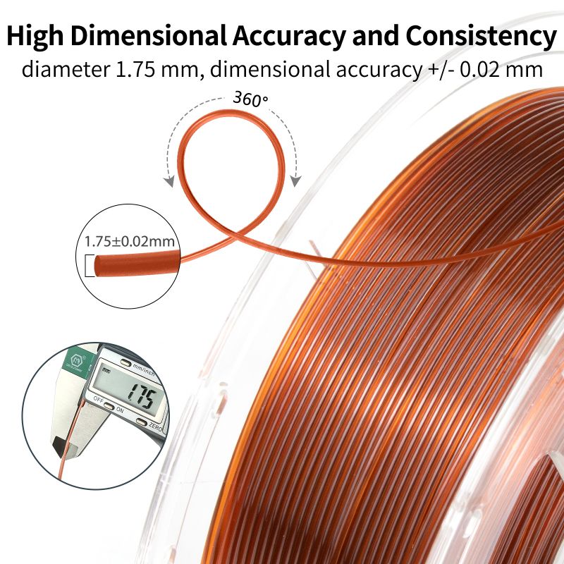 3DQUB PLA Transparent Brown (4)