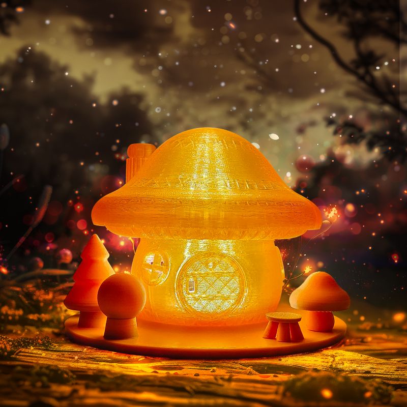 3DQUB PLA Transparent Brown (5)