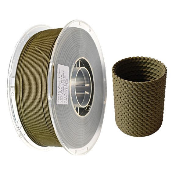 3DQUB PLA Wood 3D Printer Filament 1.75mm 1kg - Image 4