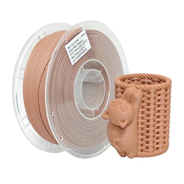 3DQUB PLA Wood 3D Printer Filament 1.75mm 1kg - Image 7